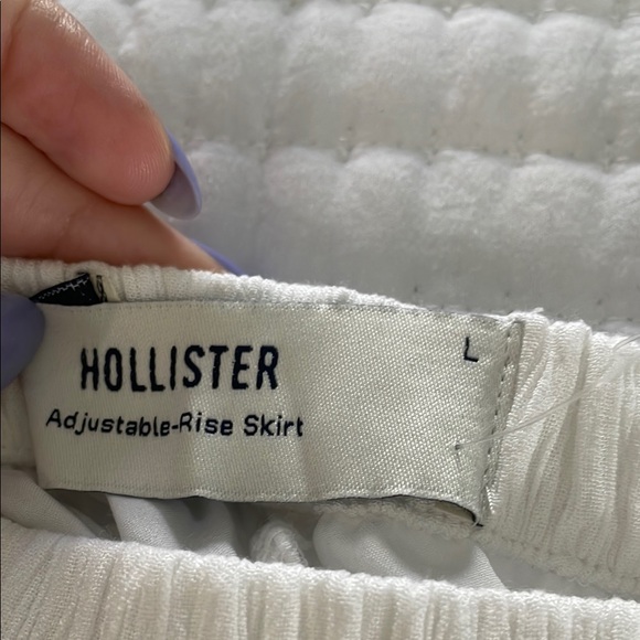 HOLLISTER TIERED WHITE MAXI SKIRT - NEVER USED - Picture 4 of 4